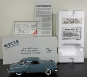 1/24 Danbury Mint Limited Edition 1951 Studebaker Commander Coupe - MINT cond. - Picture 1 of 18