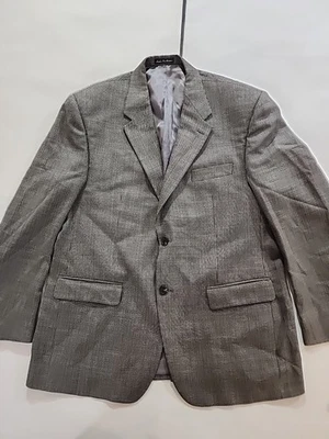Ralph Lauren Sport Coat Blazer Jacket Men's Size 44R Wool 44 R Gray Black - Image 1 of 4