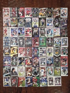 NFL Football 80 Card Lot #d, Prizm, Parallel, Insert - Mahomes Jackson McCaffrey - Picture 1 of 7