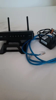 D-Link Wireless N Home Router DIR - 615 N 300 in Schwarz - Bild 1 von 4