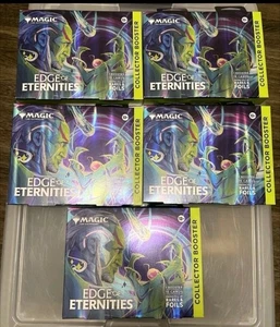 5x Edge of Eternities Collector Booster Box - MAGIC THE COLLETING - Imagen 1 de 1