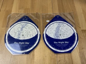 2 The Night Sky Planisphere 30°N-40N Latitude + Southern Hemisphere - Picture 1 of 5