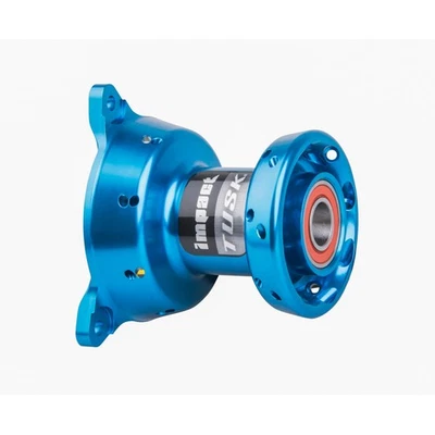 Buje de motocicleta Tusk Impact - azul delantero para Husqvarna TC 65 2017-2023 Foto 1 de 4