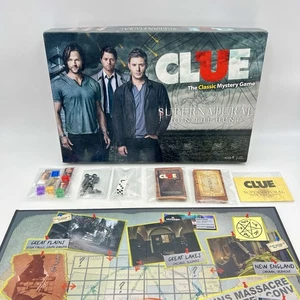 Clue SUPERNATURAL Join the Hunt Board Game 99% Complete Hasbro USAopoly - Picture 1 of 9