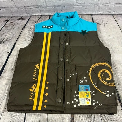 Chaleco acolchado relleno de plumón occidental Cruel Girl para mujer talla M (B7) Foto 1 de 4