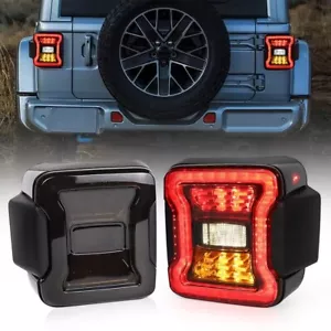 Luz de freno LED trasera versión UE con intermitente amarillo para Jeep JL 2018-2024 - Imagen 1 de 12