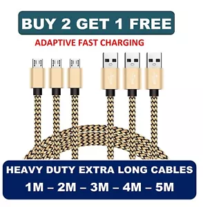 Long USB Power Charger Cable for Amazon Kindle Fire HD 8 / 10 Echo Dot TV Stick - Picture 1 of 1