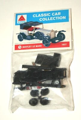 Citgo Oil & Gas #5 Bentley Le Mans Plastic Model Kit Car Premium 60s NOS New MIP - Image 1 of 4