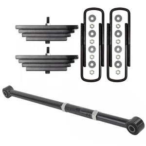 2" Front Leveling Lift Kit and Adjustable track bar For 99-04 Ford F250 F350 4WD - Picture 1 of 10