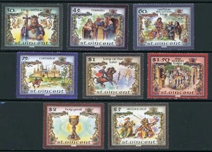 St. Vincent Sc 979-G Legend King Arthur Merlin Camelot Knights Round Table (8) - Bild 1 von 11