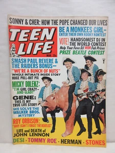 Vintage Teen Life Magazine March 1967 Paul Revere Raiders Monkees Herman Hermits - Bild 1 von 14