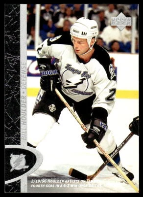 1996-97 Upper Deck #154 Bill Houlder Tampa Bay Lightning Hockey Card - Image 1 of 2