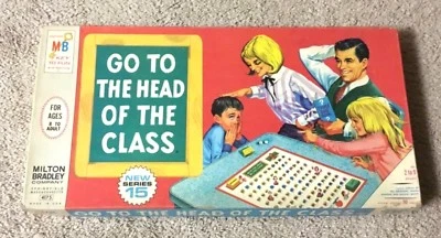  1967 Milton Bradley GO TO THE HEAD OF THE CLASS Series 15 - Complete - Image 1 of 4