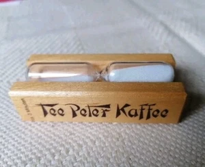 Teeuhr Sanduhr Eieruhr aus Holz 3 Minuten Tea Timer - Bild 1 von 7