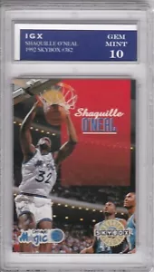 SHAQUILLE O'NEAL Shaq ROOKIE CARD $$ GEM MINT 10 RC Basketball 1992 Skybox MAGIC - Picture 1 of 1