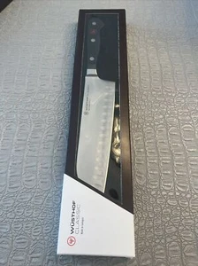 Wusthof Classic 7" Stainless Steel Santoku, Hollow Edge Knife - Picture 1 of 3