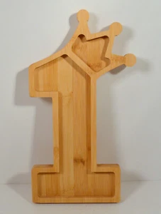 1er Cumpleaños Número Uno Cumpleaños Charcutería Tablero Príncipe Heredero Princesa Plato - Imagen 1 de 4