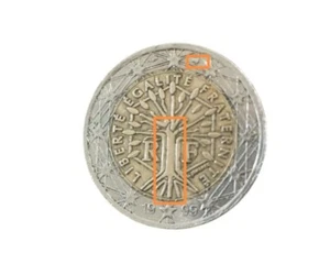 Rare 2 euro coin 1999 France - Picture 1 of 4