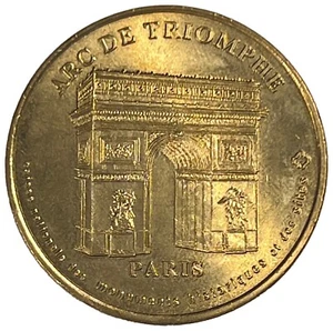 1998 France, Token, Touristic token, 75/ Paris - Arc de Triomphe, Arts & Culture - Picture 1 of 2