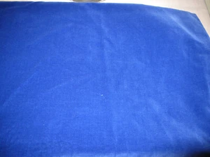 Samtstoff Blau 150 cm x 225 cm - Bild 1 von 3