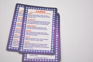 Monopoly Chance game replacement part pieces - qty 3 reminder cards - Picture 1 of 2