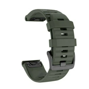 For Garmin Fenix 5 5X Plus 6X 6Pro 7 7X Strap Silicone Quick Release Sports Band - Picture 1 of 65