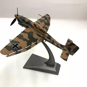 1:72 German Junkers Ju 87 Stuka Bomber Aircraf Model Diecast Military Collection - Picture 1 of 7