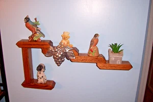 holz wandbild und regal - Bild 1 von 3