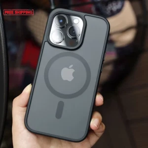 Matte transparente mattierte Handyhülle/Cover für iPhone 16 15 14 13 11 12 Pro Max - Bild 1 von 20