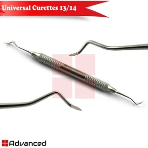 Escalador dental universal curette 13/14 escalador dental conducto radicular cirugía - Imagen 1 de 3