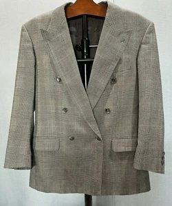 VAN GILS Giacca Tuta Uomo Lana TG 40 L Tuta Uomo Plaid Cappotto Sportivo Giacca - Foto 1 di 6