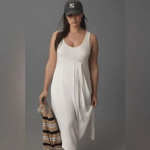 Anthropologie Maxikleid weiß Medium - Bild 1 von 6