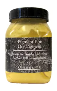 Sennelier Artist Pigmento Secco 567 Napoli Sottomarini Gialli. 90 grm - Foto 1 di 2