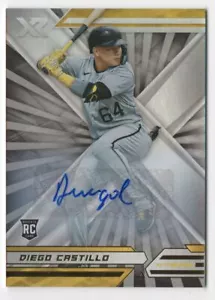 2022 PANINI XR BASEBALL AUTO DIEGO CASTILLO - Picture 1 of 2