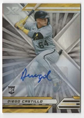 2022 PANINI XR BASEBALL AUTO DIEGO CASTILLO - Image 1 of 2