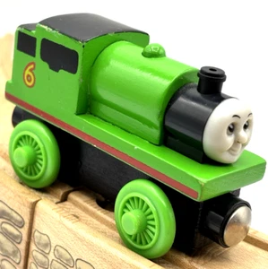 Percy vintage il n. 6 piccoli motori verdi Thomas & Friends '99 Britt Allcroft ottime condizioni_ - Foto 1 di 7