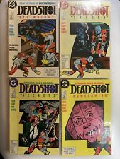 DEADSHOT #1-4 COMPLETE 1988 MINI-SERIES Lot of 4 DC COMICS Suicide Squad