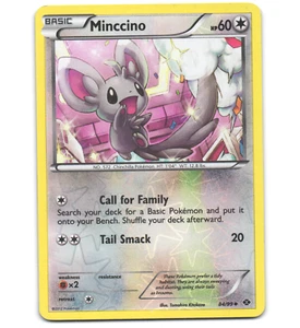 Pokemon 2012 Light Play Minccino Next Destinies REVERSE 84/99 Card - Picture 1 of 1