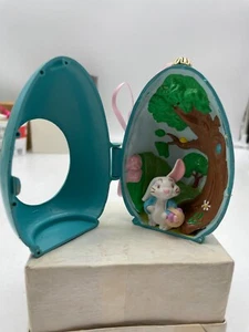 Applaus Hase Kaninchen Ornament Diorama spielender Hase Osterkorb - Bild 1 von 6