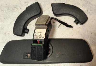 2000-2004 Land Rover Discovery II 2 L318 Mirror Rear View Auto Dimming Compass - Image 1 of 3