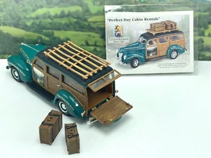 Ertl Hamilton Authenticated 1940 Ford Woody Wagon Thomas Kinkade 1:25Scale 97983 - Picture 1 of 6