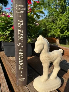 The Epic of America 1933 by James Truslow Adams Cloth Hardback - Foto 1 di 8