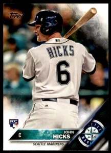 2016 TOPPS RC #22 JOHN HICKS SEATTLE MARINERS - Picture 1 of 2