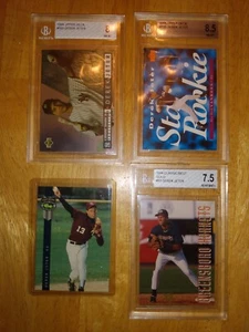 Lot of 4 Derek Jeter Rookie Cards BGS - Bild 1 von 6