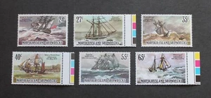 NORFOLK ISLANDS - 1982 SCARCE SHIPWRECKS SET UNUSED MNH RR - Picture 1 of 2