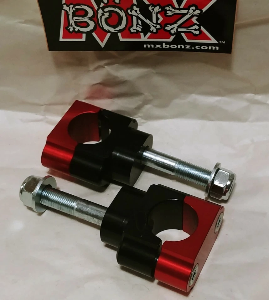 SOPORTES DE BARRA HONDA CR250 CR250R CR 250 1999-2007 ABRAZADERAS DE MANILLAR 1-1/8" 28mm BAR Foto 1 de 1