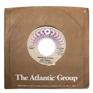 Gary Numan : Remind Me To Smile 7" single (1980 ATCO Records) USA synth pop - Bild 1 von 4