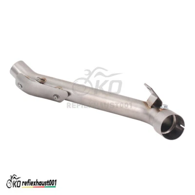 Tubo de escape de conexión media de acero inoxidable modificado para Suzuki GSXR1000 2007-2008 Foto 1 de 4