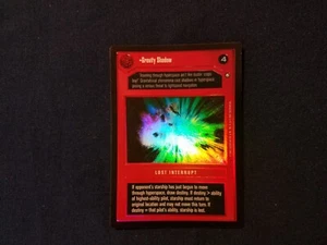 Star Wars CCG Reflections III 3 Foil Gravity Shadow - Picture 1 of 1