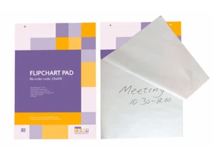 5 x Normalpapier Flipchart Staffelei Nachfüllblock A1 (40 Blatt pro Block) je 6,45 £ - Bild 1 von 1
